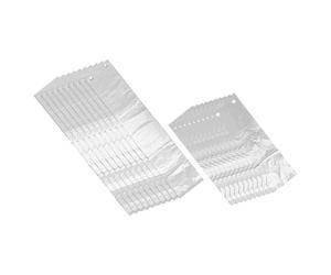 MAGICLULU Paquet à Parapluie Jetables Étanches 200 Pièces en Film Plastique Épais, Housses de Protection Imperméables pour Parapluies Courts et Longs, Usage Collectif Métro Style Aléatoire