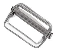 MAGICLULU Paquet Banane Transparent Unisexe Compartiments Multiples en Pvc, Pochette Portable Réglable Marche Vélo