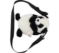 MAGICLULU Paquet Bandoulière Panda en Peluche Mignon Bretelle Réglable Paquet à Main Dessin Animé pour Femme Taille Unique pour École Shopping et Vacances Peluche Douce