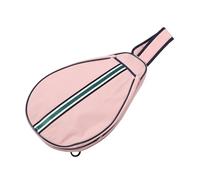 MAGICLULU Paquet de Raquette de Badminton à Bandoulière Unique, Étui de Transport Imperméable pour Raquettes de Tennis et Badminton, Pochette Rose pour Adulte, Léger et Pratique