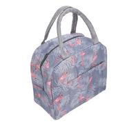 MAGICLULU Paquet Isotherme à Bento Imprimé Grosse Capacité et Fermeture Éclair Lisse, en Toile et Aluminium, pour Bureau et Activités de Plein Air