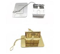 MAGICLULU Passoire à Thé en Acier Inoxydable 2pcs de Maison Filtre à Infuseur Créatif et Élégant Compatible Feuilles de Thé et Herbes