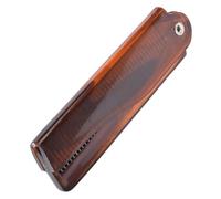 MAGICLULU Peigne Pliant pour Homme Compact en Plastique Antistatique, Brosse à Barbe de Poche Multifonction, Outil Coiffure Portable pour Voyages et Usage Quotidien