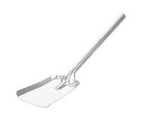 MAGICLULU Pelle à Cendres Cheminée Fonte Épaisse avec Manche Long Pelle Robuste pour Nettoyage Efficient des Braises pour Barbecue Poêle à Bois et Collecte de Cendres