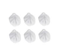 MAGICLULU Pétales en Plastique Acrylique Blancs 100 Pièces Accessoires Fleurs Artificielles DIY Bricolage Créatif Décoration Table Mariage Artisanat Bijoux Fait Main