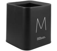 MAGICLULU Petite Poubelle de Table Carrée à Double Couche 1, 5 L Noire | Pp Léger, Format Mini Portable, Usage Chambre et Maison, Style Simple pour Bureau ou Coiffeuse