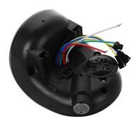 MAGICLULU Phare LED Puissant pour Trottinette Électrique Éclairage Multifonction avec Affichage Batterie et Klaxon Accessoire Durable et Facile à Installer pour Scooter Électrique