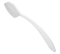 MAGICLULU Pierre ponce Lime à talon Remover Peau morte Remover Manuel Pied Remover Lime à Pied avec Longue Poignée Ponceuse Pied Râpe à Pied Extracteur Manuel Blanc Houe Portable ABS