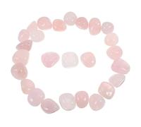 MAGICLULU Pierres Roulées Naturelles de Quartz Rose 2-3cm 300g Irrégulière pour Remplisseurs de Vase et Décorations DIY Polyvalentes