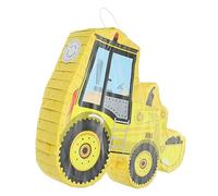 MAGICLULU Piñata Papier Forme Tracteur Pelleteuse Voiture Décoration Fête Anniversaire Cinco Mayo Accessoire Photo