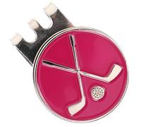 MAGICLULU Pince à Casquette de Golf Magnétique, Marqueur de Balle en Métal | Fer et Alliage de Zinc, Finition Polie sans Bavures, pour Ceintures et Visières sur Parcours