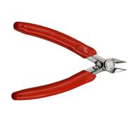 MAGICLULU Pince Coupante Diagonale en Acier Inoxydable Mini Pince à Fil Métallique Poignée Antidérapante Outil de Coupe Précis pour Bricolage Bijoux et Usage Domestique 1 Pièce Rouge