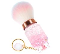 MAGICLULU Pinceau à Blush et Fond de Teint Porte-Clés, Design Réservoir d'Essence, Pinceaux de Maquillage pour Maquillage Professionnel et Voyage