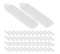 MAGICLULU Pinces à Cheveux en Plastique PP Dentelées Mini 100 Pcs Barrettes Kawaii pour Filles Accessoires Coiffure Créatifs et Séparateurs de Mèches pour Garçon et Filles