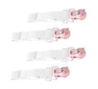 MAGICLULU Pinces à Couette Présent de Naissance en Plastique et Nylon Lot de 4 Clips Réglables Stables et Portables pour Lit Bébé Usage Quotidien