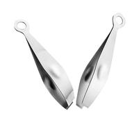 MAGICLULU Pinces à Poulet en Métal Inoxydable 2pcs Design Multifonctionnel et Opération Facile, Ustensiles la Cuisine Pratiques pour Maison Cuisine