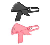 MAGICLULU Pinces Adipomètres Mécanisme à Ressort Réglé Lot de 2 en Plastique et Calipers Métalliques Ergonomiques Analyse du Pli Cutané et Stabilité de Force pour Lors D'entraînements