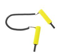 MAGICLULU Piolet de Sécurité pour Pêche sur Glace Portable en Acier Inoxydable et PVC Jaune, pour Briser la Glace Lors D'aventures Extérieures