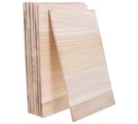 MAGICLULU Planche de Taekwondo en Bois 10 Pièces, Épaisseur 0,6 Cm, Planches à Casser pour Entraînement et Performance, Équipement D’Arts Martiaux pour Karaté et Taekwondo,