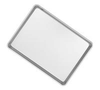 MAGICLULU Plaque de Cuisson Aluminium Résistante pour Four Moule à Gâteau Rectangulaire Compact et Antiadhésif pour Gâteaux Biscuits et Légumes Rôtis Facile à Nettoyer