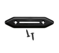 MAGICLULU Plaque de Sélecteur pour Guitare Électrique en Fer Noir, Pièce de Rechange Compatible, Protection Solide du Levier, Accessoire Instrument Musique, Couverture Levier de Vitesse