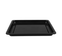 MAGICLULU Plat de Cuisson en Émail Noir Multi-usage pour Four, Surface Lisse, pour Rôtir Viande et Légumes Lors de Fêtes Gastronomiques ou Pique-niques