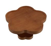 MAGICLULU Plateau en Bois : 17,3 x 17 x 9 cm, Organiseur Haut en Forme de Fleur pour Porte-clés, Petits Objets - Plateau décoratif en Bois pour Bougies d'aromathérapie