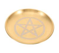 MAGICLULU Plateau Pentagramme pour Bougie Assiette De Rangement Décorative Accessoire De Maison