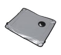 MAGICLULU Plateau pour Déambulateur avec Porte-gobelets Table Amovible pour Personnes Âgées Plateau Repas Antidérapant pour Usage Intérieur et Extérieur