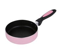 MAGICLULU Poêle à Œufs Rose 16 Cm Revêtement Antiadhésif, Poignée Bakélite, Compatible Induction et Cuisinière à Gaz, Solide et Résistante aux Dommages Cuisine et Salle à Manger