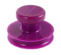 MAGICLULU Poignée à Ventouse en Caoutchouc Violet pour Bol Chantant, Outil D’aspiration Portable, Accessoire de Levage Stable et Amortisseur de Chocs, Adapté aux Surfaces Lisses pour