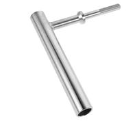 MAGICLULU Poignée de Porte de Cheminée Acier Inoxydable Résistante Chaleur Poignée de Rechange pour Porte de Foyer Chaudière Poêle à Granulés et Brûleur Accessoire pour Entretien Chauffage