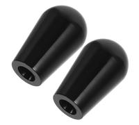 MAGICLULU Poignées de Robinet à Bière Prise Sécurisée et Haute Dureté Lot de 2 en Plastique Noir Accessoires Élégants pour Tireuse à Bière Bar