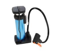 MAGICLULU Pompe à Vélo Portable Légère avec Valves Multifonctions Gonfleur Pied pour Pneus VTT et Route Compatible Ballons et Véhicules Électriques Alliage Aluminium Bleu