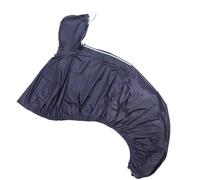 MAGICLULU Poncho Imperméable à Capuche pour Fauteuil Roulant, Léger et Résistant, en Polyester Taffetas et Pvc, Jours de Pluie Pêche