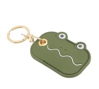 MAGICLULU Porte-clés Accessoire Pratique et Décoratif Créatif en Cuir Pu Vert Étui à Couverture Pendentif de Paquet Délicat pour Usage Quotidien