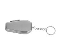 MAGICLULU Porte Clés Cendrier Coffin Compact et Portable Accessoire Original Corrosion Mini Cendrier Forme Cercueil avec Anneau pour Clés Décoration Quotidienne et Cadeau Halloween