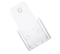 MAGICLULU Porte-Documents Transparent en Acrylique pour Bureau, Support de Rangement Mural Modulaire pour Fichiers et Brochures, Adapté aux Employés