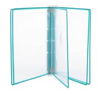 MAGICLULU Porte-dossiers Mural 5 Pages A4 en Plastique Vert Organiseur de Classement Mural pour Bureau et Maison Trieur Suspendu pour Rangement et Optimisation de L’Espace de Travail