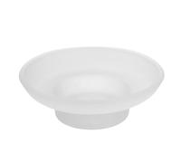 MAGICLULU Porte- En Verre Transparent Porte- Rond Pour Vanités De Salle De Bain Comptoirs Éviers De Cuisine 4 33 Pouces Givré