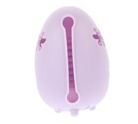 MAGICLULU Porte Éponge Silicone Respirant Support pour Éponge de Étui de Rangement Portable Œuf Couleur Violette pour Accessoires de Beauté