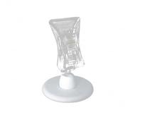 MAGICLULU Porte-mémo pour Blanc en Plastique de Table 16 Pièces Support de Notes Porte-photo Organiseur Pratique et Bureau et Réception pour Accessoires de Bureau