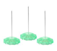 MAGICLULU Porte-papier en Plastique Vert Clair 3pcs Base Lourde et Surface Lisse pour Bureau, Support de Factures et Mémos Cuisine ou Boutique de Thé