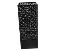 MAGICLULU Porte-parapluies Carré en Métal Égouttoir À Parapluies Dentrée Seau À Fleurs Facile À Nettoyer Décoration Dintérieur