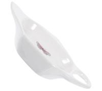 MAGICLULU Porte-Sachet De Thé en Céramique Forme Théière, Petit Plat Résistant Et Indéformable, Finition Soignée, pour Maison, Restaurant Et Salon De Thé