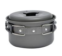 MAGICLULU Pot de Camping Pliable Antiadhésif Popote Légère pour Randonnée Pique- et Activités Outdoor Accessoire Cuisine Pratique pour Personne