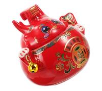 MAGICLULU Pot De Rangement Céramique Forme Dragon Boîte à Thé Hermétique Réservoir De Stockage pour Thé Cas