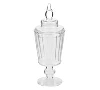 MAGICLULU Pot en Verre pour Maison De Poupée Bocaux À Bonbons en Verre pour Mariage Récipients en Verre Décoratifs avec Couvercles Mini Meubles De Maison De Poupée Miniatures pour