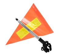 MAGICLULU Poteau de Drapeau Réfléchissant pour Golf Cart et Fauteuils Sécurité Améliorée Hauteur Design et Portable Durable Compatible avec Différents Véhicules