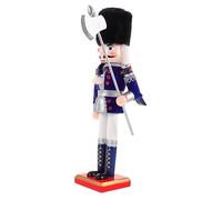 MAGICLULU poupée Casse-Noisette Goodies Noel Christmas Personnages de Noel Arbre de noël de Bureau décors de noël rétro décorations de Casse-Noix Décoration Casse-Noisette de Noël Bois